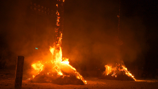 Snow and Fire Festival Mishima Town (2)